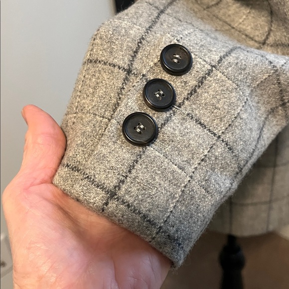 Escada Plaid Wool Blazer - Picture 7 of 14